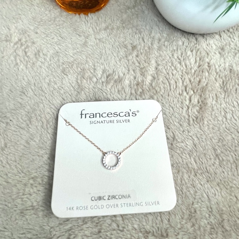 Francesca’s Cubic Zirconia Necklace